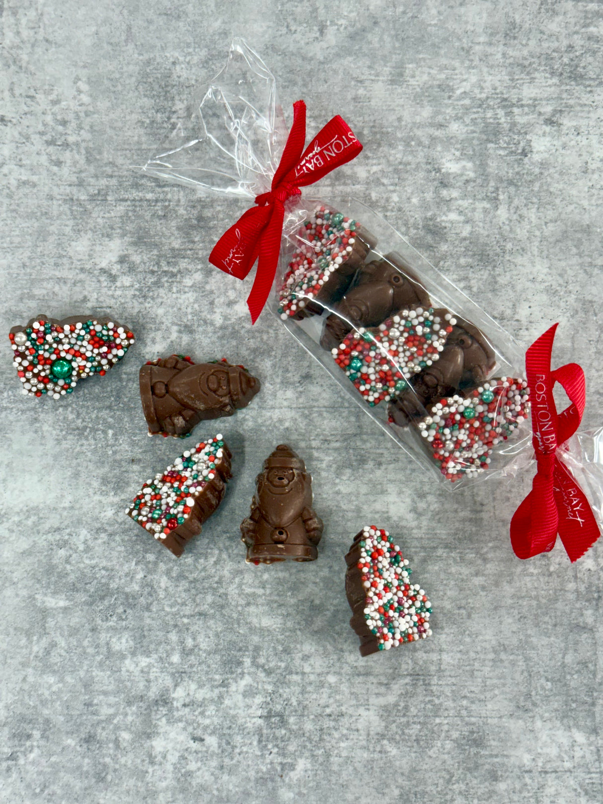 Christmas Santas - 5 Pack