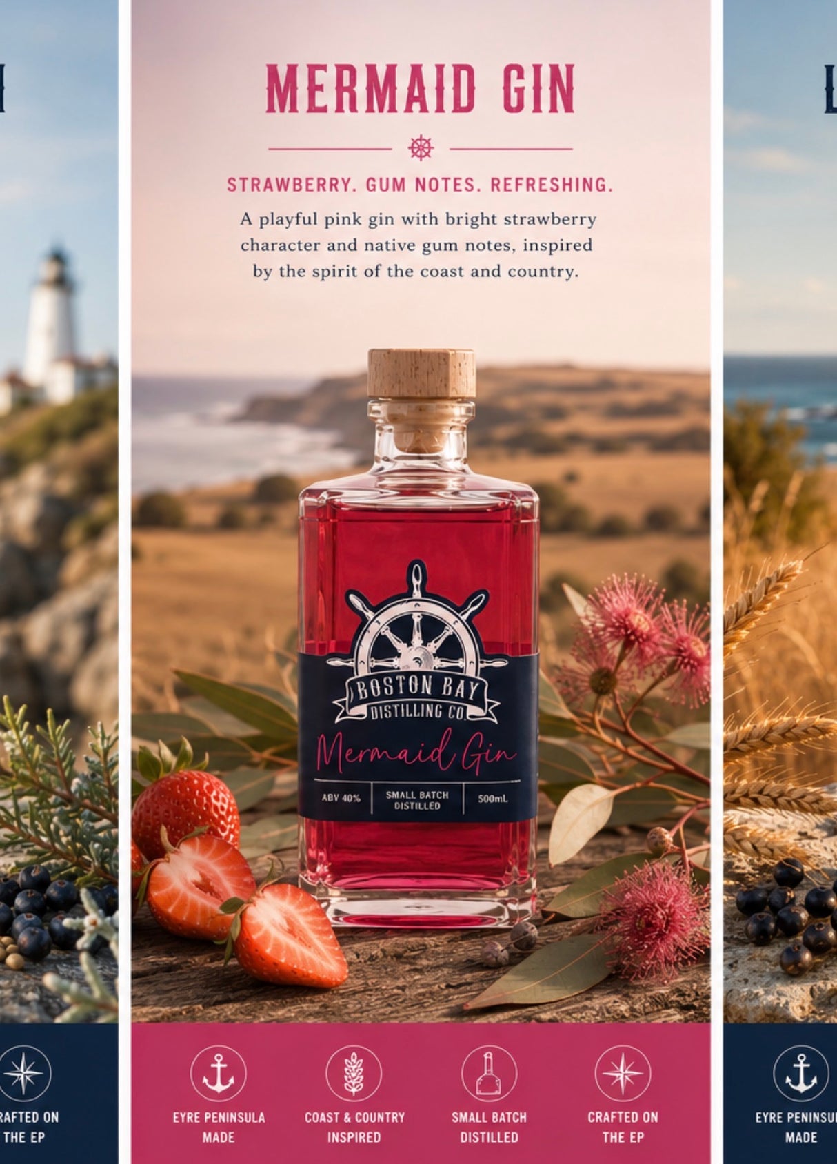 Mermaid Gin - Boston Bay Distilling Co.
