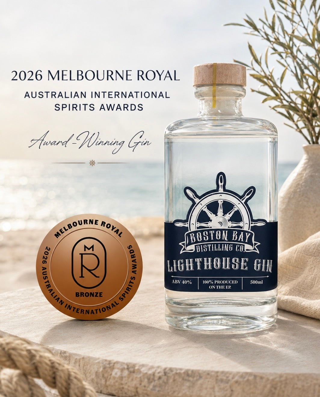Lighthouse Gin - Boston Bay Distilling Co.
