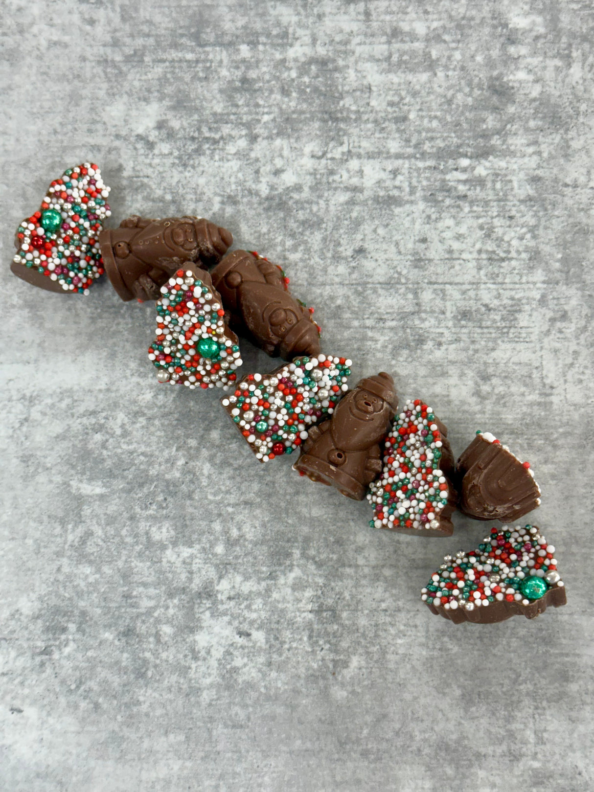 Christmas Santas - 9 Pack