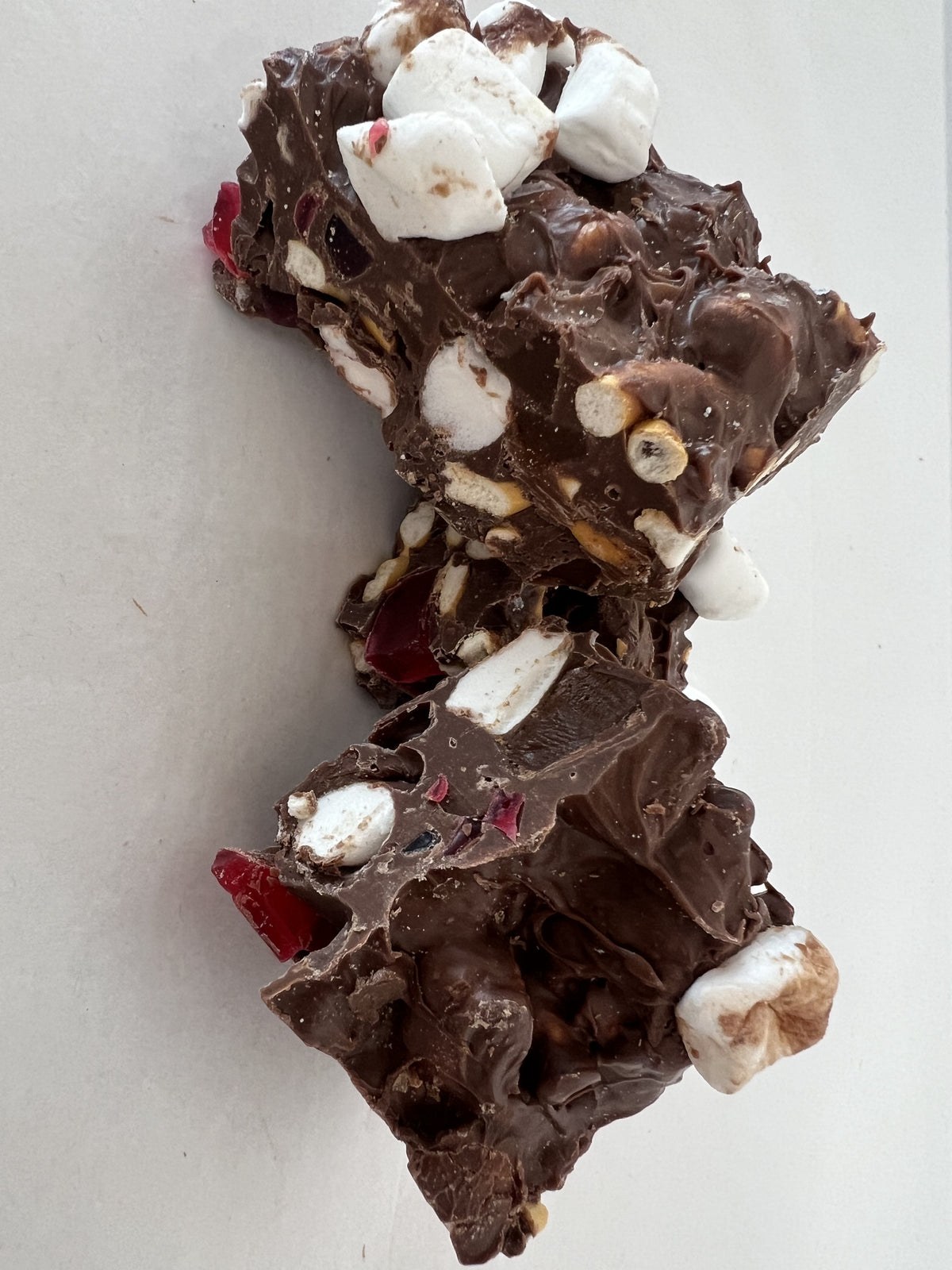 Caramel Pretzel Rocky Road