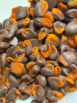 Chocolate Dipped Apricots