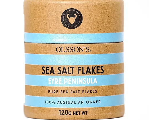 Sea Salt Flakes Kraft Canister (120gm)