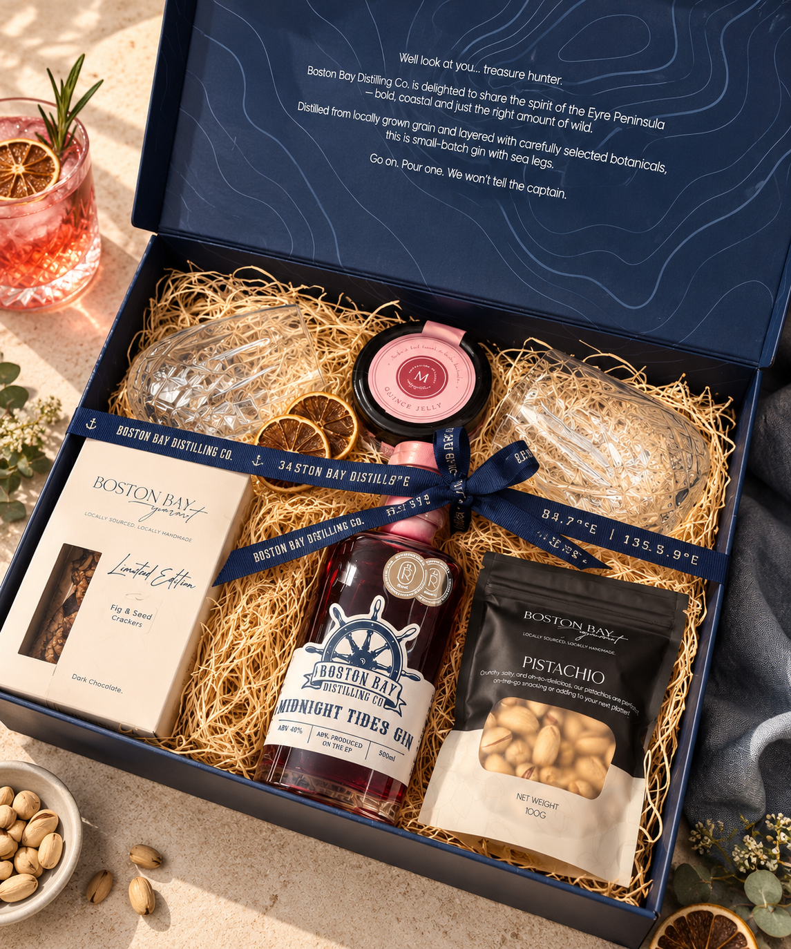 Coastal Gift Box - Boston Bay Distilling